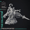 The Collector - Boss Monster -  PRESUPPORTED - Illustrated and Stats - 32mm scale