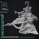 The Collector - Boss Monster -  PRESUPPORTED - Illustrated and Stats - 32mm scale