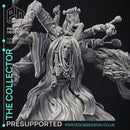 The Collector - Boss Monster -  PRESUPPORTED - Illustrated and Stats - 32mm scale
