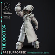 The Doctor - Goblin Alchemist - Goblin Potion Brewer - PRESUPPORTED - 32mm scale - Only-Games