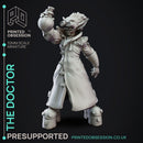 The Doctor - Goblin Alchemist - Goblin Potion Brewer - PRESUPPORTED - 32mm scale