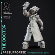 The Doctor - Goblin Alchemist - Goblin Potion Brewer - PRESUPPORTED - 32mm scale - Only-Games