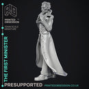 First Minister - Lord Patrician -  PRESUPPORTED - Illustrated and Stats - 32mm scale