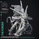 The Forger - Large Octopus Scrap Monster -  PRESUPPORTED - Illustrated and Stats - 32mm scale