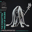 The forgotten Priest of Anubis - Presupported - 32mm scale - D&D