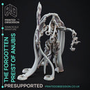The forgotten Priest of Anubis - Presupported - 32mm scale - D&D