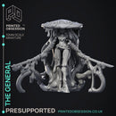 The General - Scrapwastes Boss - PRESUPPORTED - Illustrated and Stats - 32mm scale