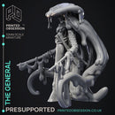 The General - Scrapwastes Boss - PRESUPPORTED - Illustrated and Stats - 32mm scale