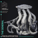 The General - Scrapwastes Boss - PRESUPPORTED - Illustrated and Stats - 32mm scale