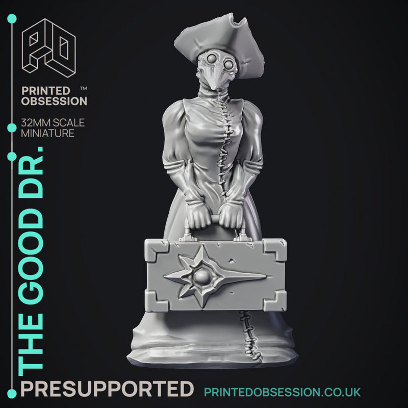 The Good Doctor - Inquisators - PRESUPPORTED - 32 mm Scale - Only-Games