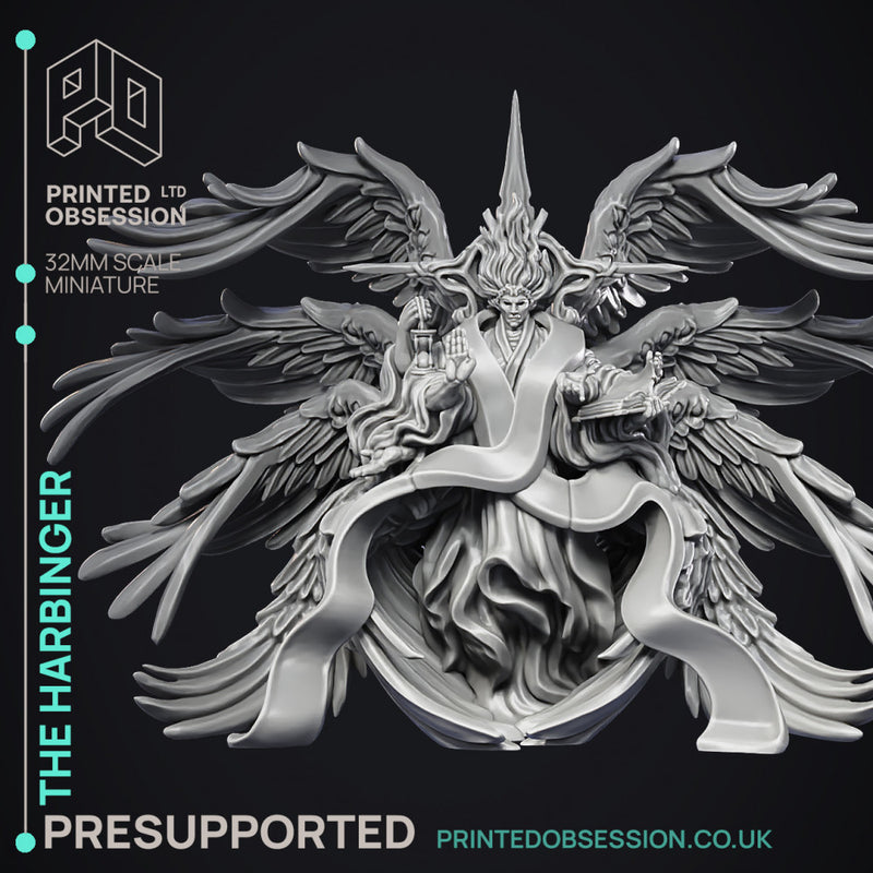 The Harbinger - High archon - Large Model - Heaven Hath No Fury - PRESUPPORTED - 32 mm scale
