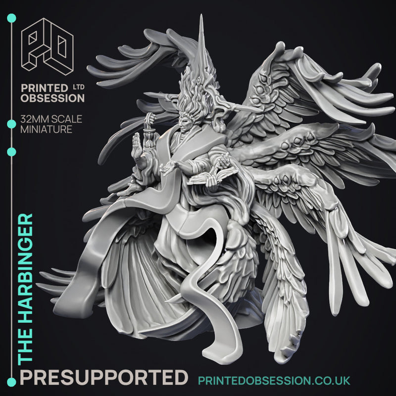 The Harbinger - High archon - Large Model - Heaven Hath No Fury - PRESUPPORTED - 32 mm scale