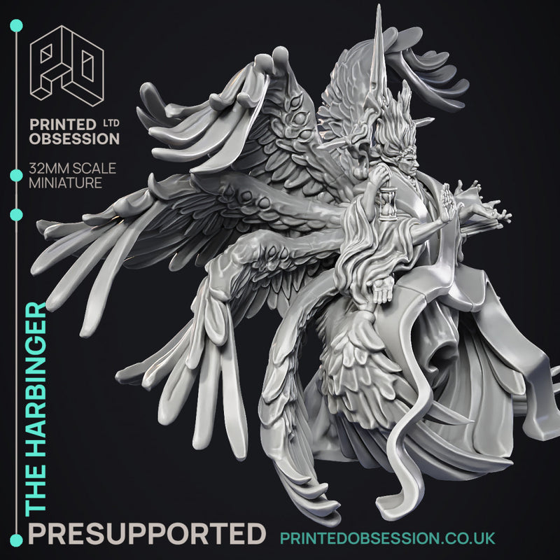 The Harbinger - High archon - Large Model - Heaven Hath No Fury - PRESUPPORTED - 32 mm scale