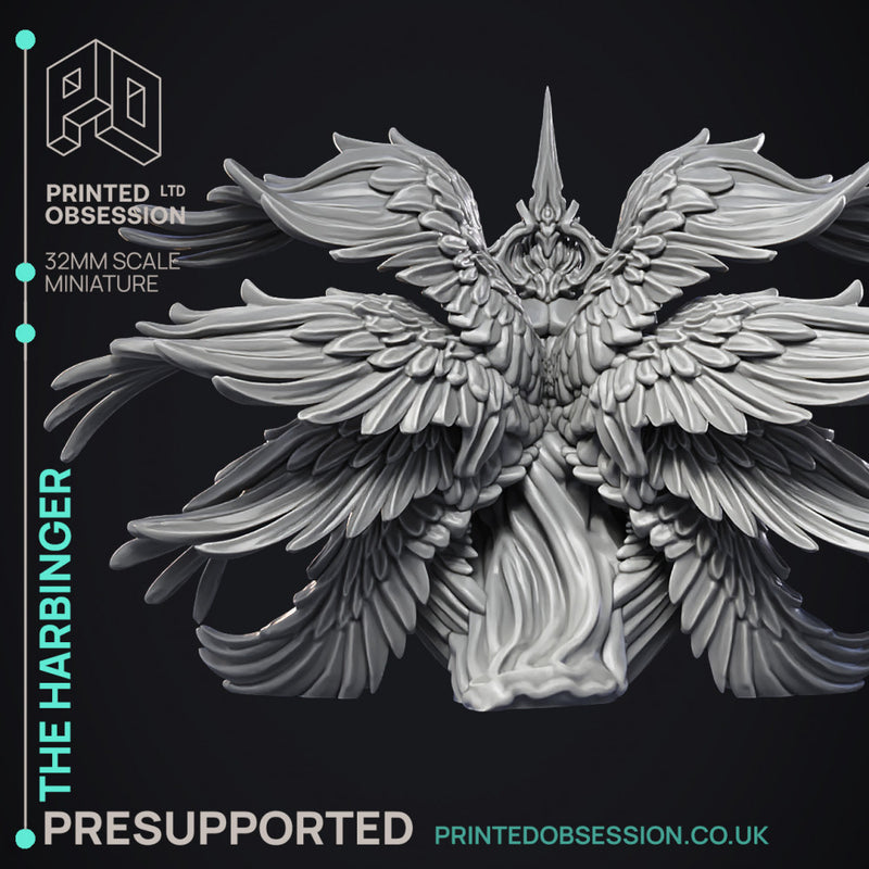The Harbinger - High archon - Large Model - Heaven Hath No Fury - PRESUPPORTED - 32 mm scale