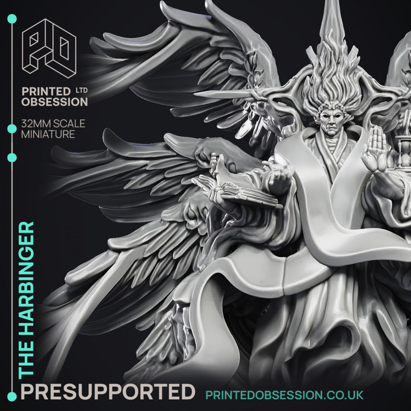 The Harbinger - High archon - Large Model - Heaven Hath No Fury - PRESUPPORTED - 32 mm scale