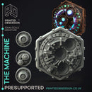The Machine - Prop -  PRESUPPORTED - Illustrated and Stats - 32mm scale