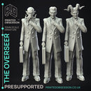 The Overseer - Boss Man - 3 models -  PRESUPPORTED - Illustrated and Stats - 32mm scale
