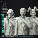 The Overseer - Boss Man - 3 models -  PRESUPPORTED - Illustrated and Stats - 32mm scale