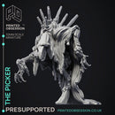 Picker - Large Scrap Waste Monster - PRESUPPORTED - Illustrated and Stats - 32mm scale