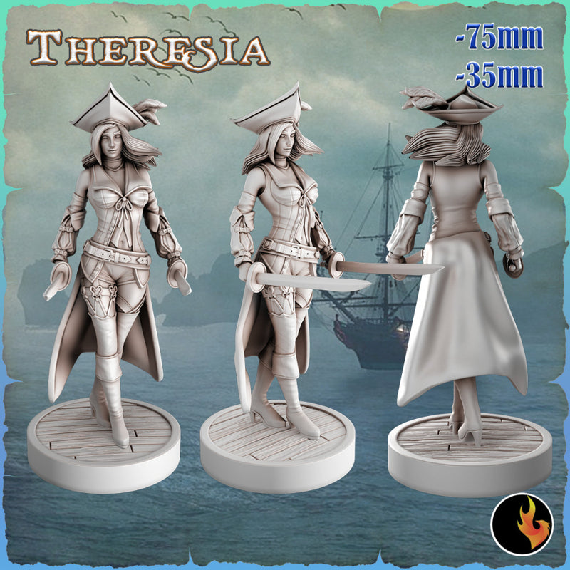 Pirate Duel blade Pirate Captain Theresia - Pirate girls Vol 1