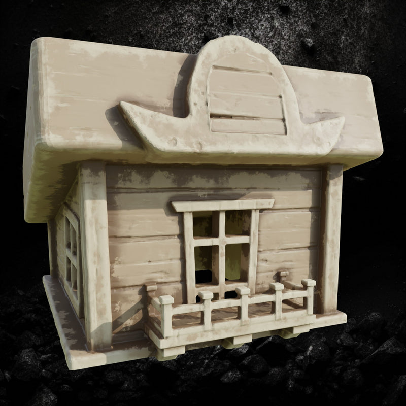 Wooden Workshop - Fantasy Building STL, DnD & Wargaming Terrain