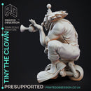 Tiny The Clown - Circus of horrrors - PRESUPPORTED - 32mm Scale