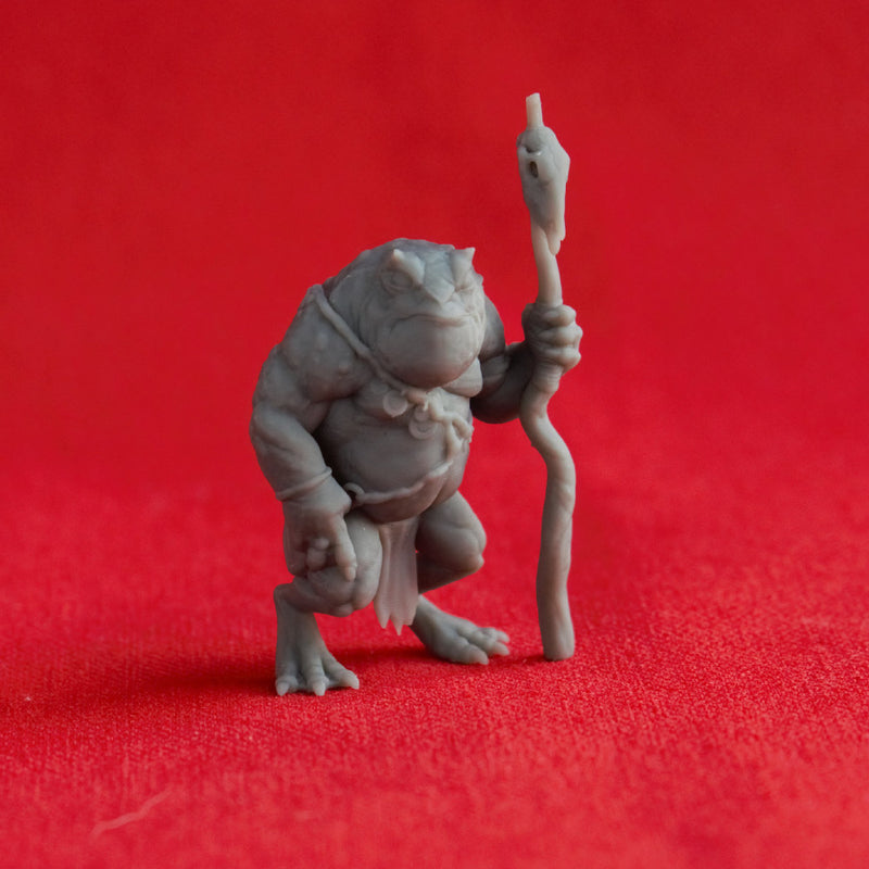 Slaad Mob  - Tabletop Miniatures (Pre-Supported)
