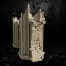 Fortress Ruin of Loria - Crumbling Stronghold Terrain STL for DnD & Wargaming