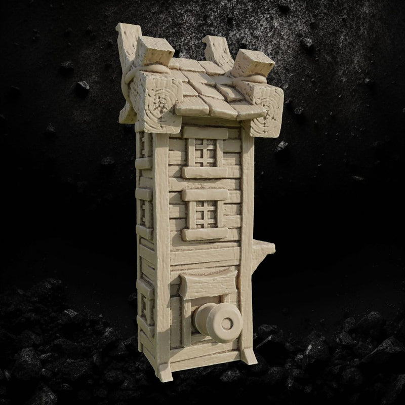 Skyreach Sentinel Tower - Watchtower Terrain STL for DnD & Wargaming