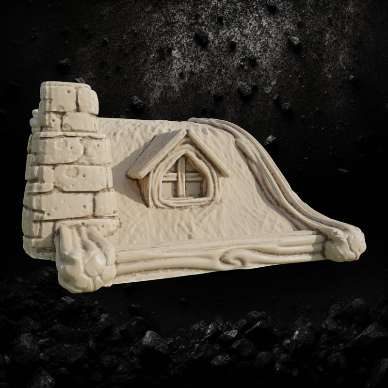 Richosia Village House - Fantasy Terrain STL, DnD & Wargaming Scenery