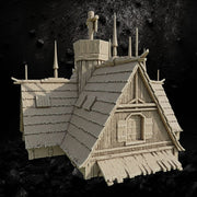 The Whispering Wind Tavern - Fantasy Hilltop Tavern STL for DnD & Wargaming - Only-Games
