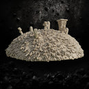 Mossy Barrow Mound - Ancient Burial Site STL for DnD & Wargaming