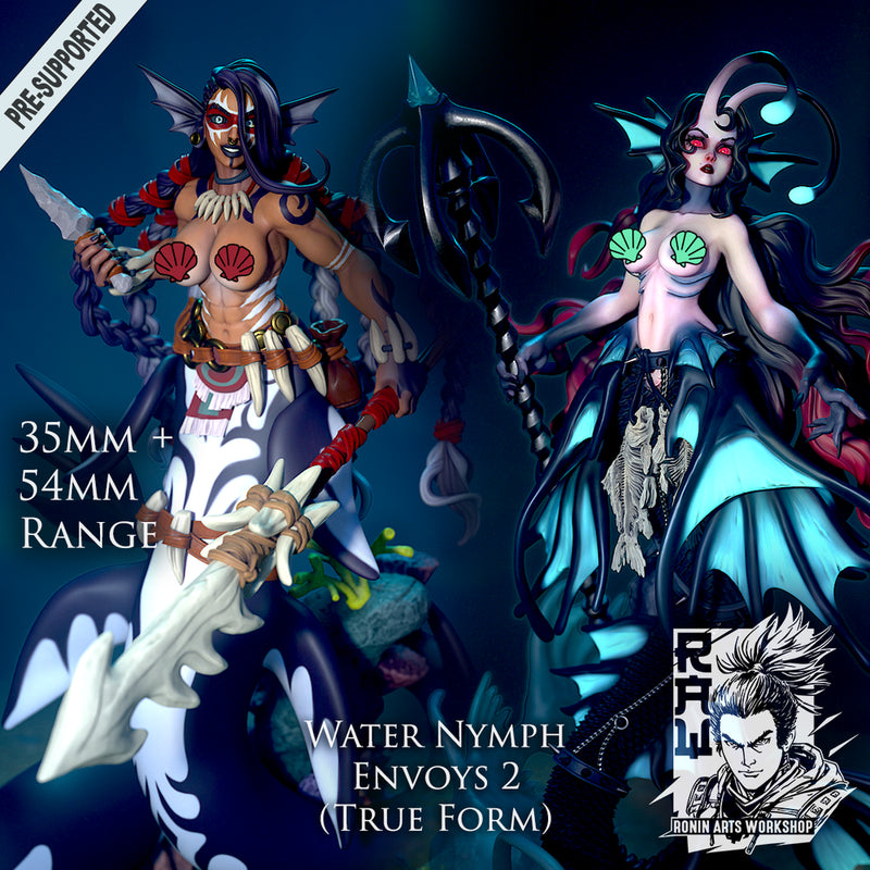 Water Nymph Envoys (NSFW) Mermaid Set 2 - STL only - Only-Games