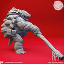 Bo Staff Tortle - Tabletop Miniatures (Pre-Supported)