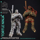 Tortle Ninja - Mimics Vs Ninjas - PRESUPPORTED - 32mm