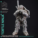 Tortle Ninja - Mimics Vs Ninjas - PRESUPPORTED - 32mm