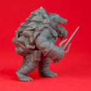 Dual Sai Tortle - Tabletop Miniatures (Pre-Supported)