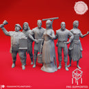 Townsfolk - General Adults - Tabletop Miniature (Pre-Supported)