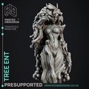 Coffee Ent - Female Tree Ent - Goblin Potion brewers - PRESUPPORTED - 32mm scale