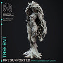 Coffee Ent - Female Tree Ent - Goblin Potion brewers - PRESUPPORTED - 32mm scale