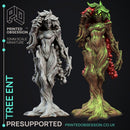 Coffee Ent - Female Tree Ent - Goblin Potion brewers - PRESUPPORTED - 32mm scale