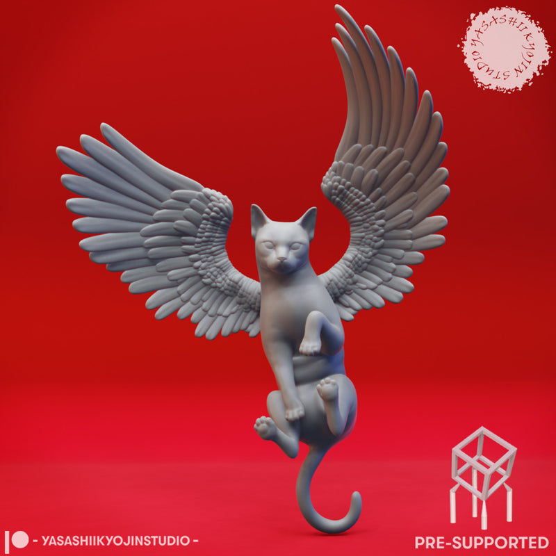 Floating Tressym - Tabletop Miniature (Pre-Supported)
