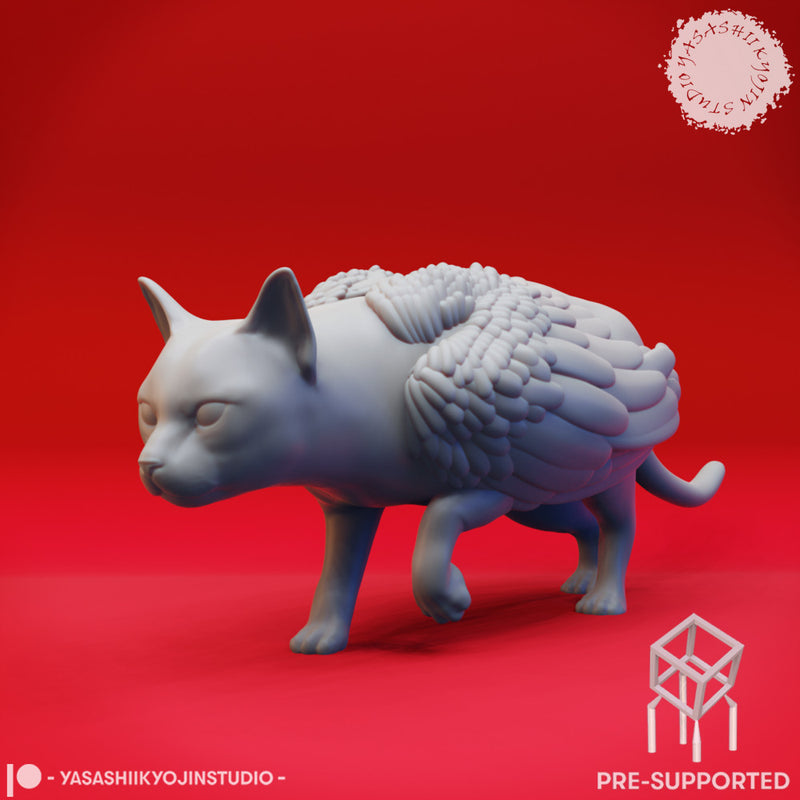 Stalking Tressym - Tabletop Miniature (Pre-Supported)
