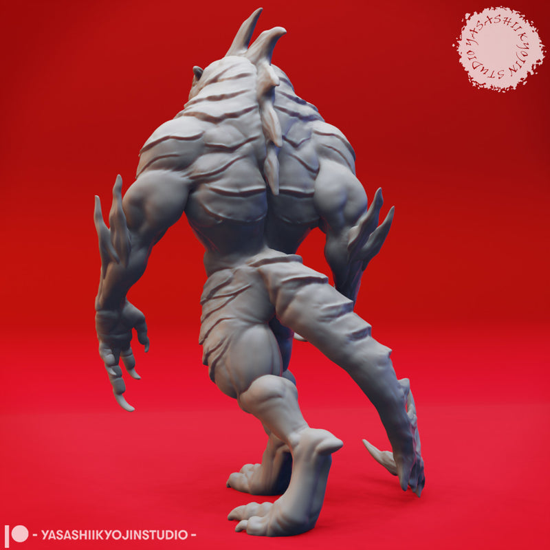 Alert Troglodyte - Tabletop Miniature (Pre-Supported)