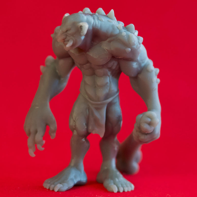 Troll Clubba - Book of Beasts - Tabletop Miniature (Pre-Supported) - Only-Games