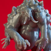 Dire Troll - Book of Beasts - Tabletop Miniature (Pre-Supported) - Only-Games