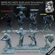Breacher Squad Gamma - STL only - Only-Games