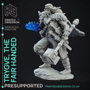 Trygve The Fair Handed - PRESUPPORTED - 32mm Scale - D&D