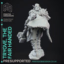 Trygve The Fair Handed - PRESUPPORTED - 32mm Scale - D&D