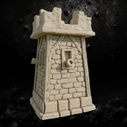 Stone Tower with Cannons - Fantasy Fortification STL, DnD & Wargaming Scenery - Only-Games